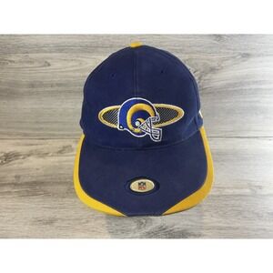 Rare VTG SPORTS SPECIALTIES Los Angeles LA Rams NFL Football‎ Helmet Hat Cap 90s